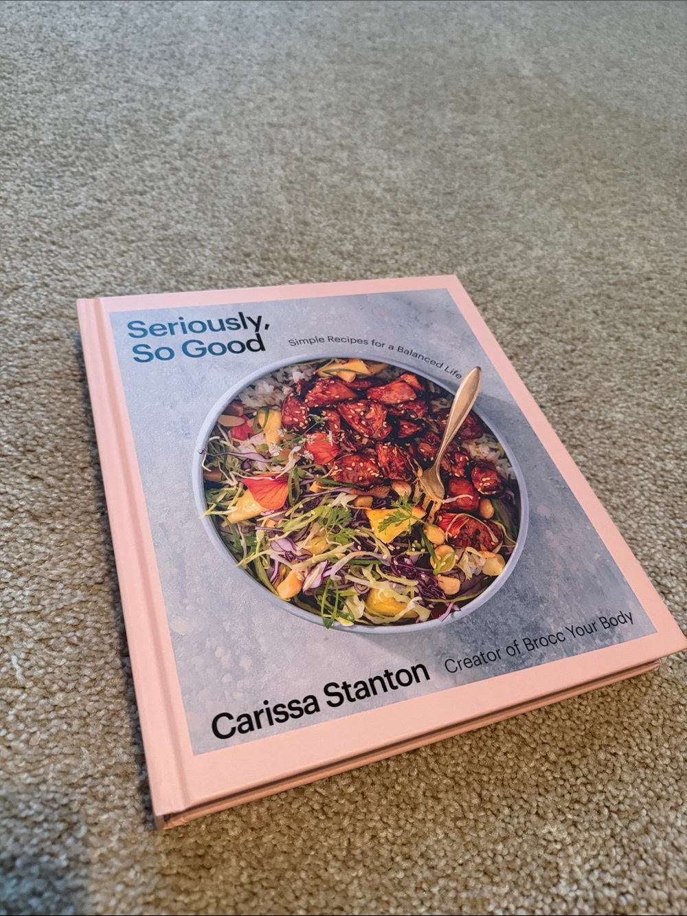 Seriously, So Good - Pink Hardcover Cookbook